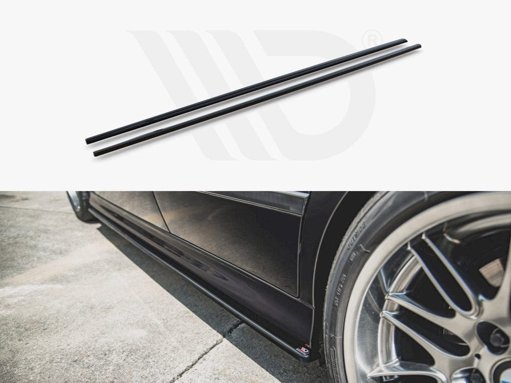 Maxton Design Textured Side Skirts Diffusers BMW M5 / 5 M-Pack E39 Maxton Design SR