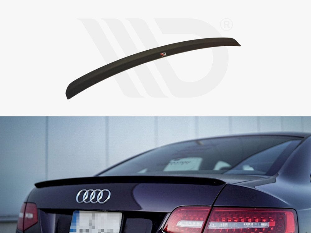 Maxton Design Textured Spoiler CAP Audi A6 S-Line C6 FL Sedan Maxton Design SR
