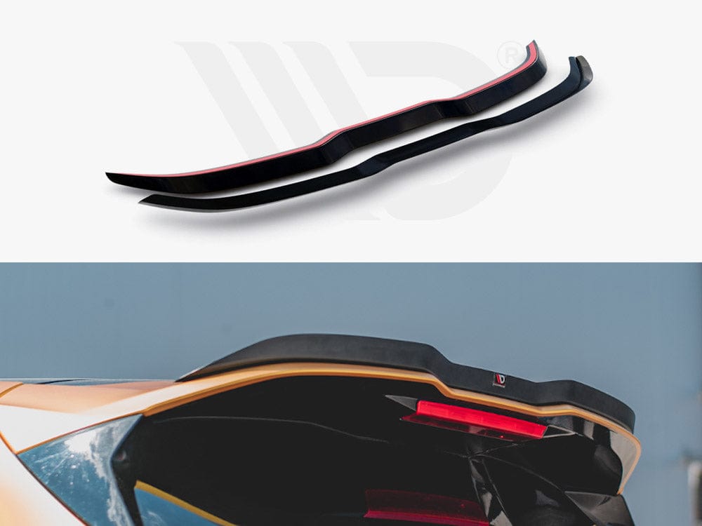Maxton Design Textured Spoiler CAP Ford Focus ST MK4 2019- Maxton Design SR