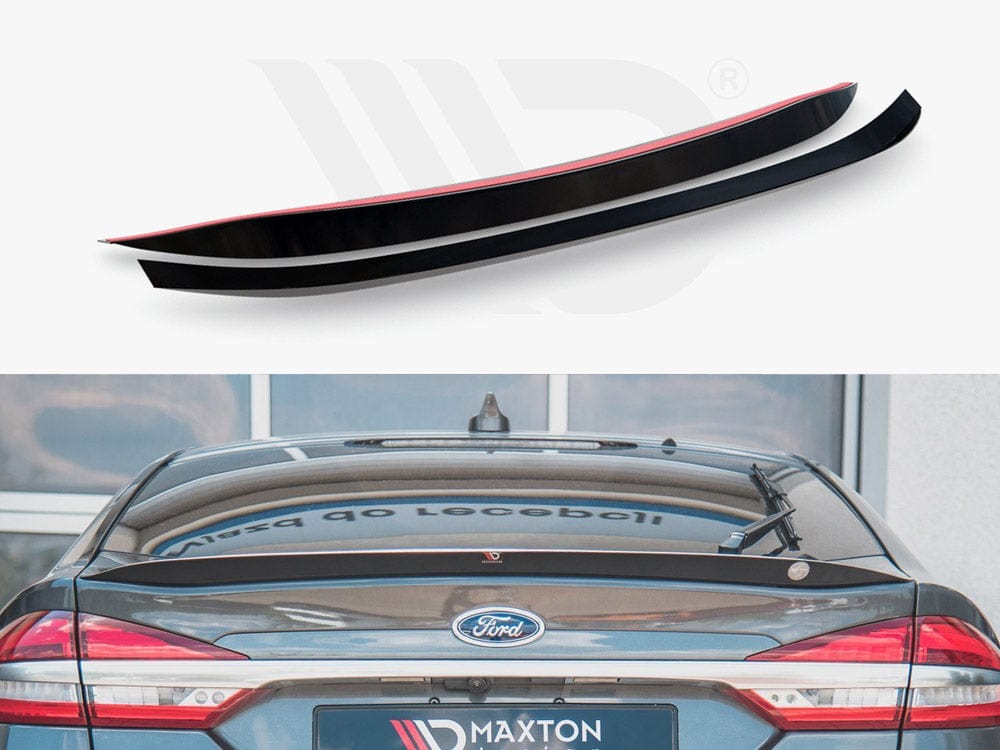 Maxton Design Textured Spoiler CAP Ford Mondeo Saloon MK5 Facelift 2019- Maxton Design SR