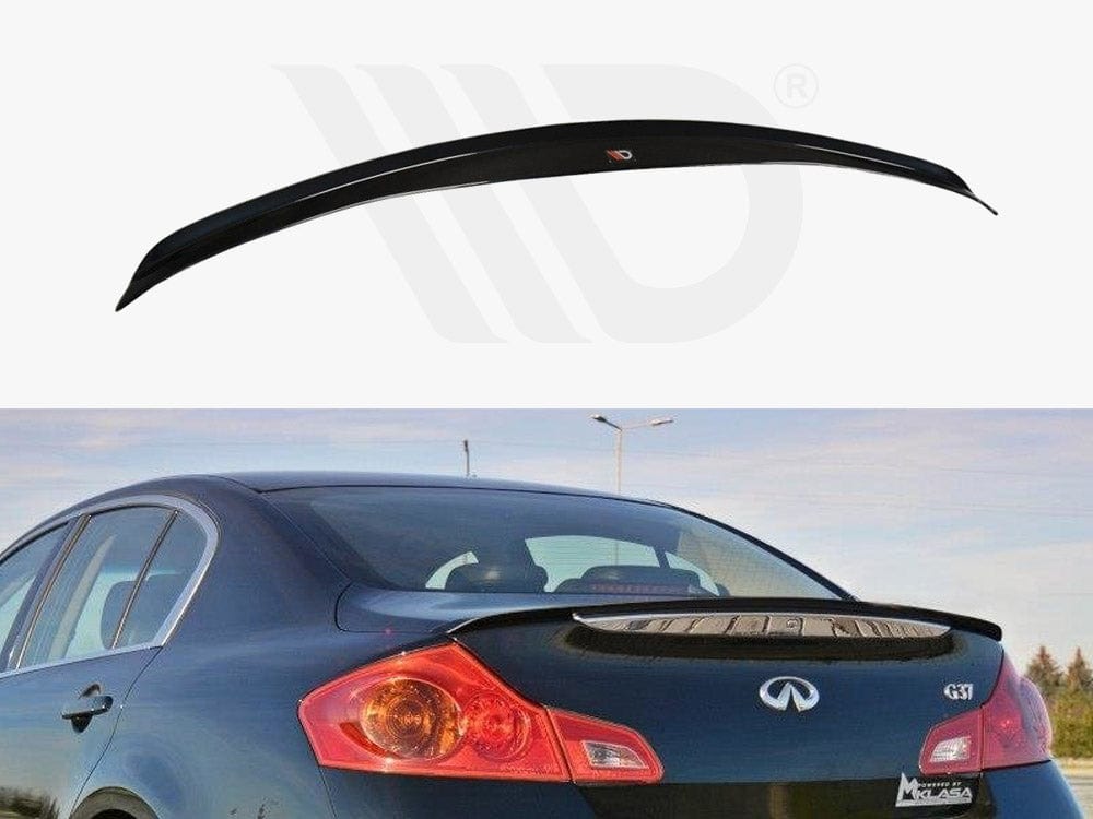 Maxton Design Textured Spoiler CAP Infiniti G37 Sedan 2009-2010 Maxton Design SR