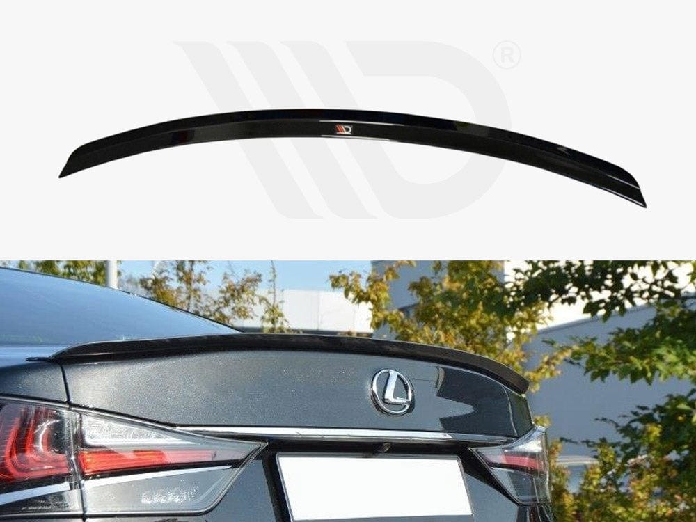 Maxton Design Textured Spoiler CAP Lexus GS MK4 Facelift T Maxton Design SR