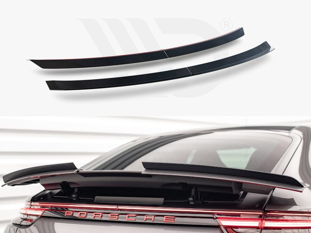 Maxton Design Textured Spoiler CAP Porsche Panamera GTS / Panamera E-Hybrid 971 Maxton Design SR
