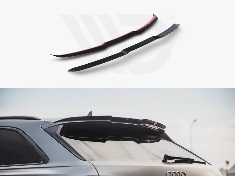 Maxton Design Textured Spoiler CAP V1 Audi RS6 C8 2020- Maxton Design SR