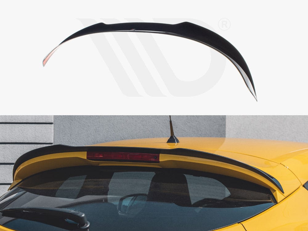 Maxton Design Textured Spoiler Extension Renault Megane MK3 RS 2010-2015 Maxton Design SR