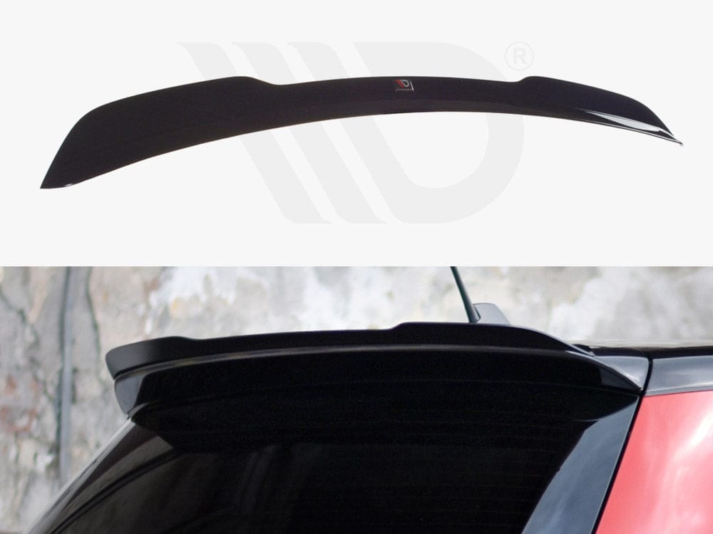 Maxton Design Textured Spoiler Extension Skoda Fabia MK2 RS 2010-2014 Maxton Design SR