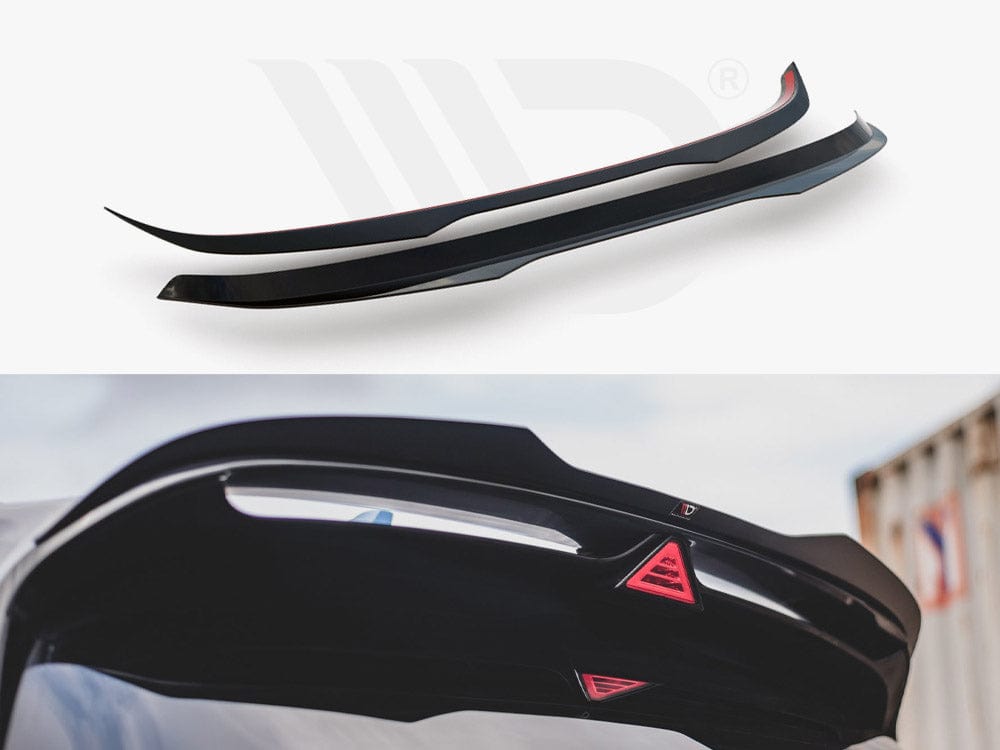 Maxton Design Textured Spoiler Extension V2 Hyundai I30 N MK3 / MK3 FL Hatchback 2017- Maxton Design SR