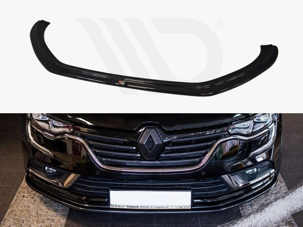 Maxton Design Textured / White Front Splitter Renault Talisman Maxton Design SR