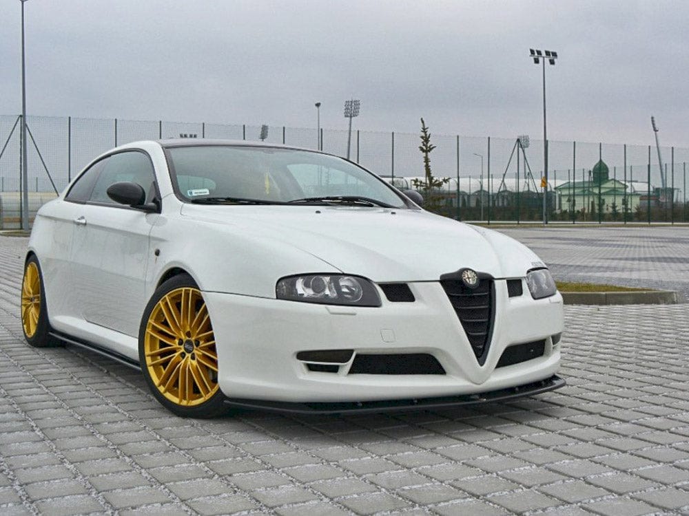 Maxton Design Textured / Yellow Front Splitter Alfa Romeo GT 2004-2010 Maxton Design SR