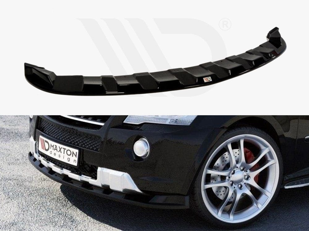 Maxton Design Textured / Yellow Front Splitter Mercedes ML W164  AMG Maxton Design SR