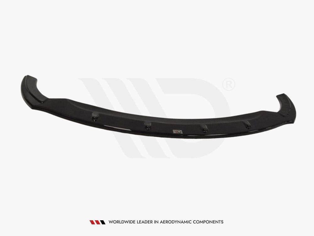 Maxton Design Textured / Yellow Front Splitter Seat Ibiza 4 Sportcoupe (Preface) Maxton Design SR