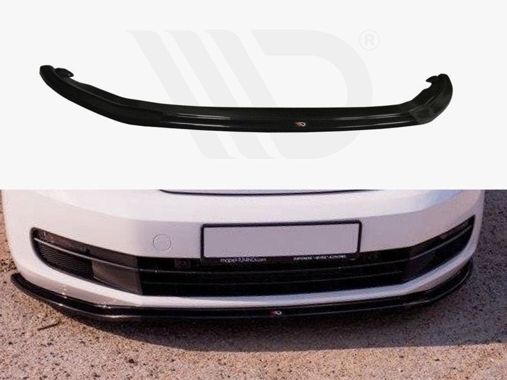 Maxton Design Textured / Yellow Front Splitter V.1 VW Beetle 2011-2015 Maxton Design SR