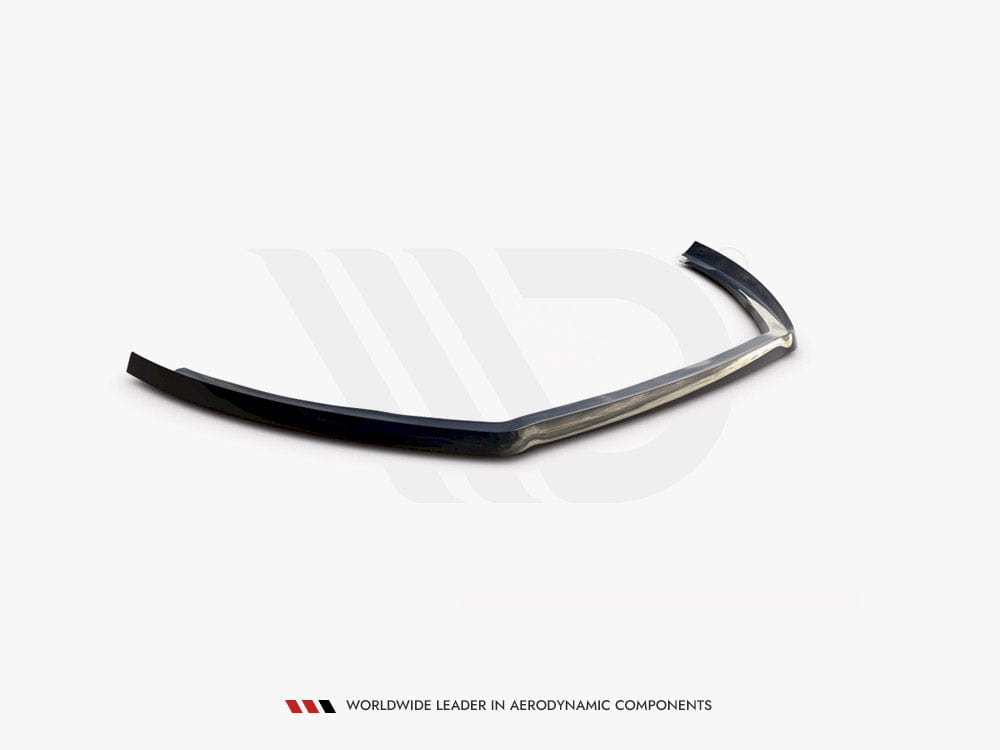 Maxton Design Textured / Yellow Front Splitter V.6 Ford Fiesta MK8 ST / St-line 2017- Maxton Design SR