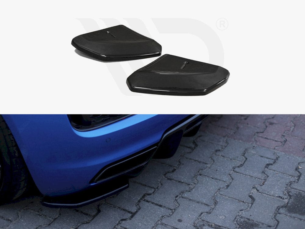 Maxton Design Textured / Yellow Rear Side Splitters Audi R8 II 2015-2017 Maxton Design SR