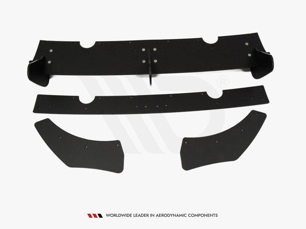 Maxton Design VW Golf MK7 GTI Rear Diffuser &amp; Rear Side Splitters Maxton Design SR