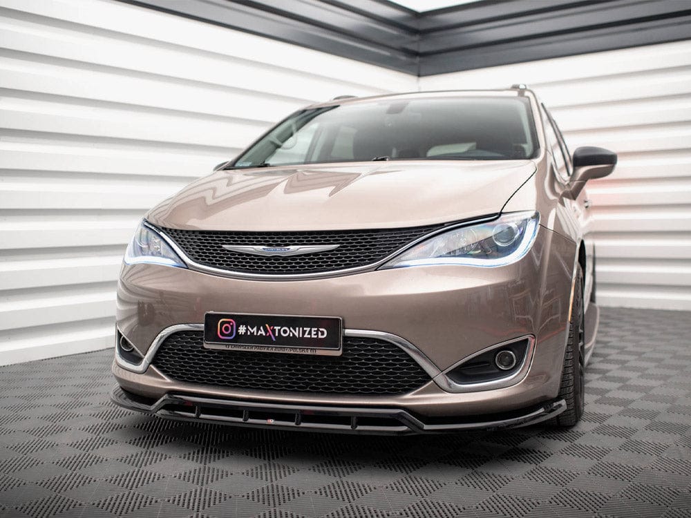 Maxton Design Yellow Front Splitter Chrysler Pacifica Mk2 Maxton Design SR