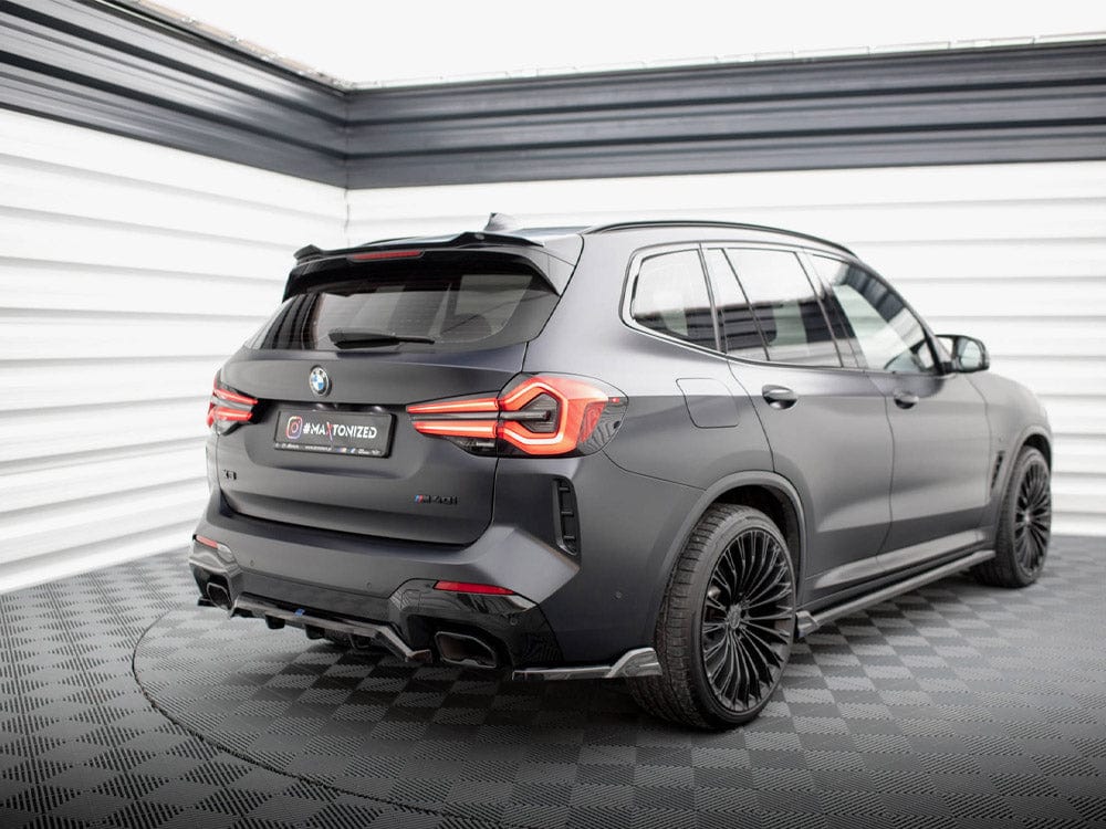 Maxton Design Yellow Rear Side Splitters BMW X3 M-Pack G01 Facelift Maxton Design SR