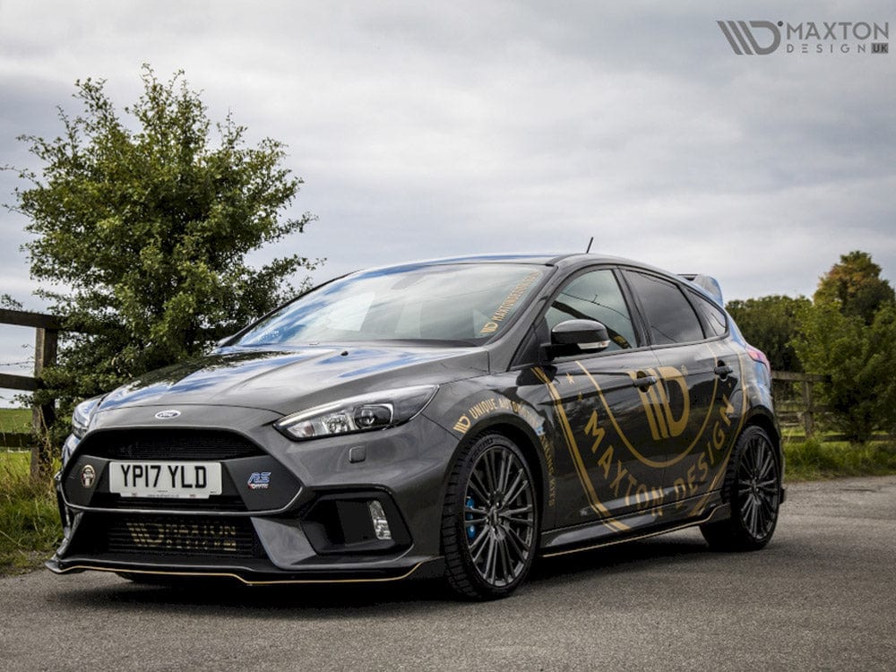 Maxton Design Yellow Side Splitters 'aero' Ford Focus MK3 RS Maxton Design SR