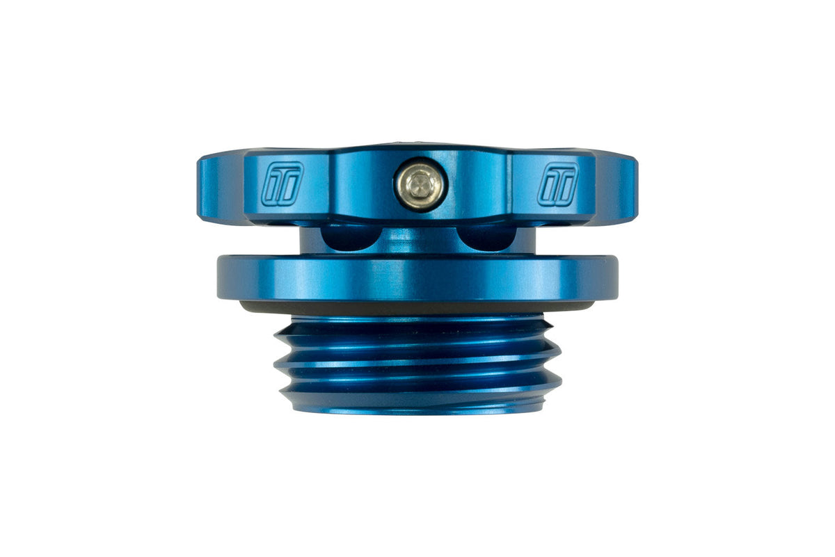 Turbosmart Oil Cap - M42x4.5 - Subaru - Blue TS-0891-0471 - image 2
