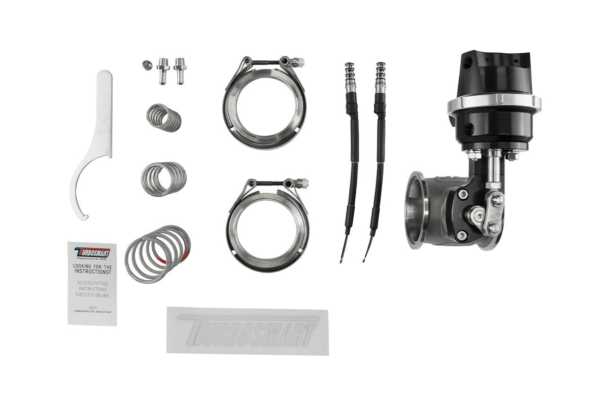 Turbosmart Compressed Gas (CO2) StraightGate50 - Inbuilt Solenoids - 7PSI Black (Control In Cap CO2 Boost Control) TS-0565-1252 - image 6