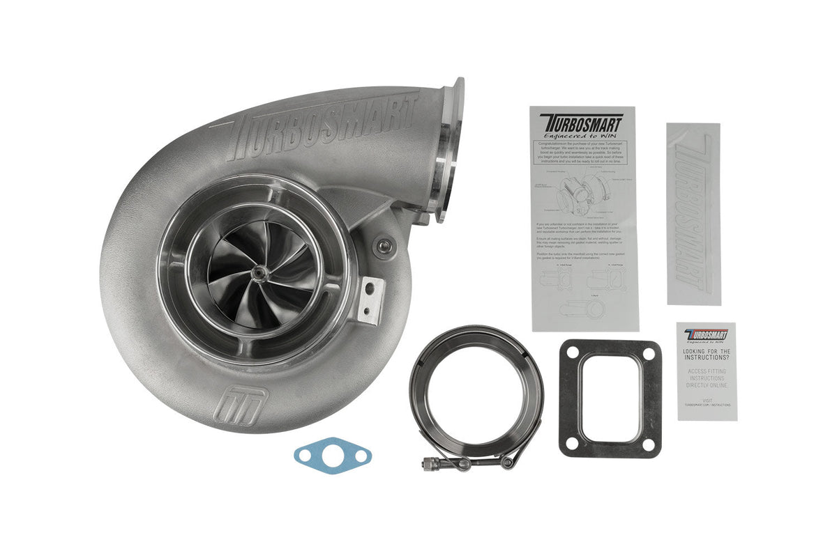 Turbosmart TS-1 Turbocharger 7275 Pro T4 1.24AR Externally Wastegated TS-1-7275CP-T4124E - image 6