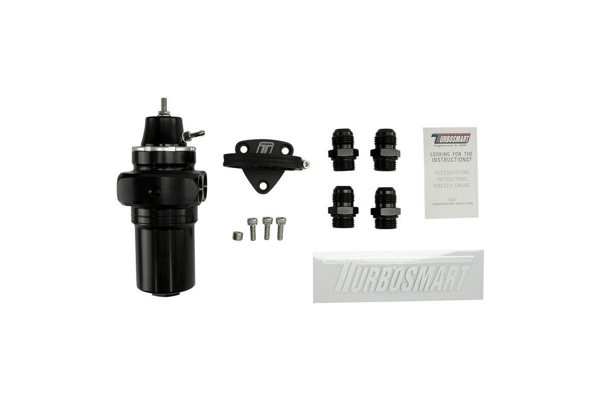 Turbosmart FPRF10 Black - Fuel Pressure Regulator + Filter TS-0404-1542 - image 6