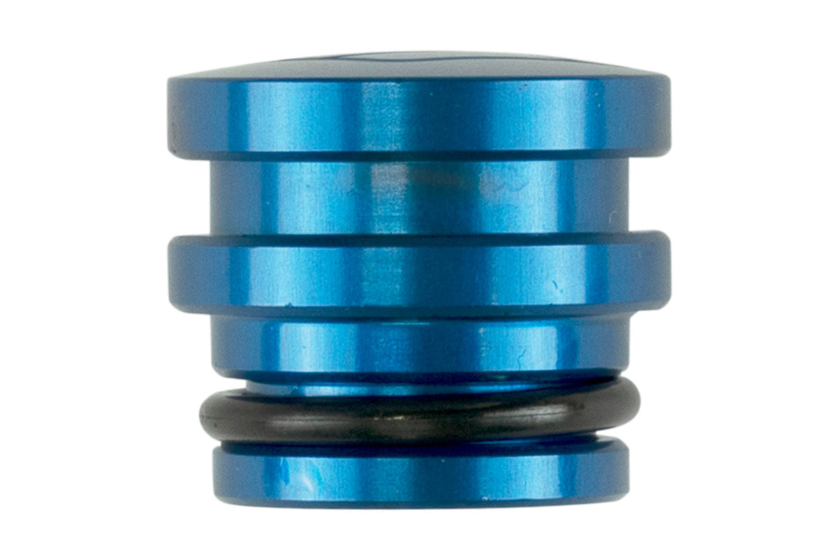 Turbosmart Oil Cap Insert - Blank - Blue TS-0891-3071 - image 2