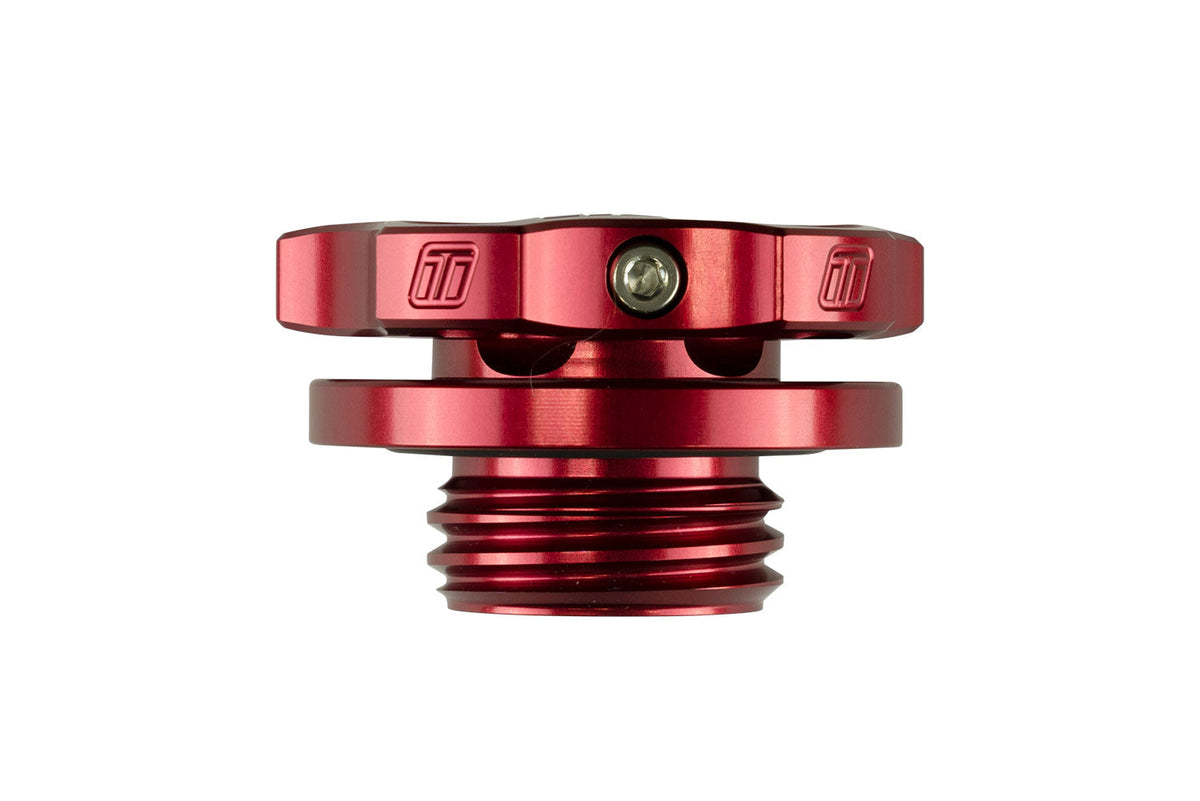 Turbosmart Oil Cap - M35x4 - Ford/Mazda - Red TS-0891-0174 - image 2