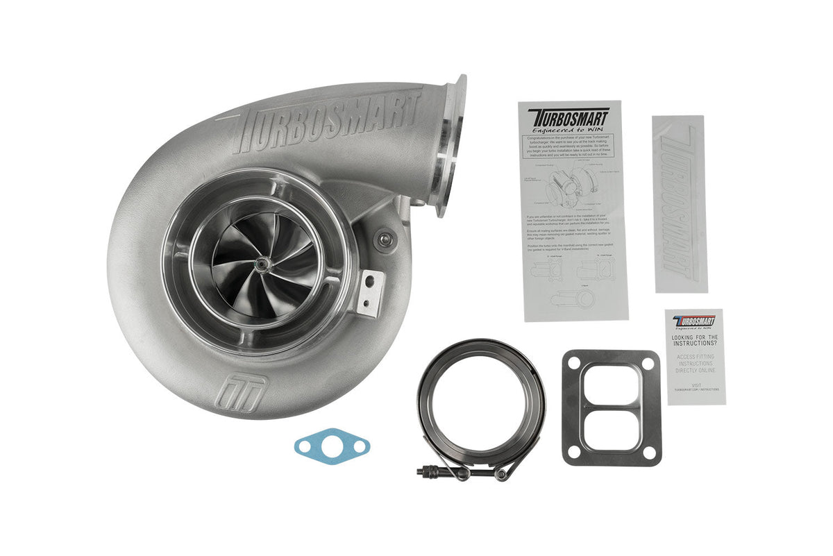 Turbosmart TS-1 Turbocharger 6870 Pro T4 Divided 1.28AR Externally Wastegated TS-1-6870CP-D4128E - image 6