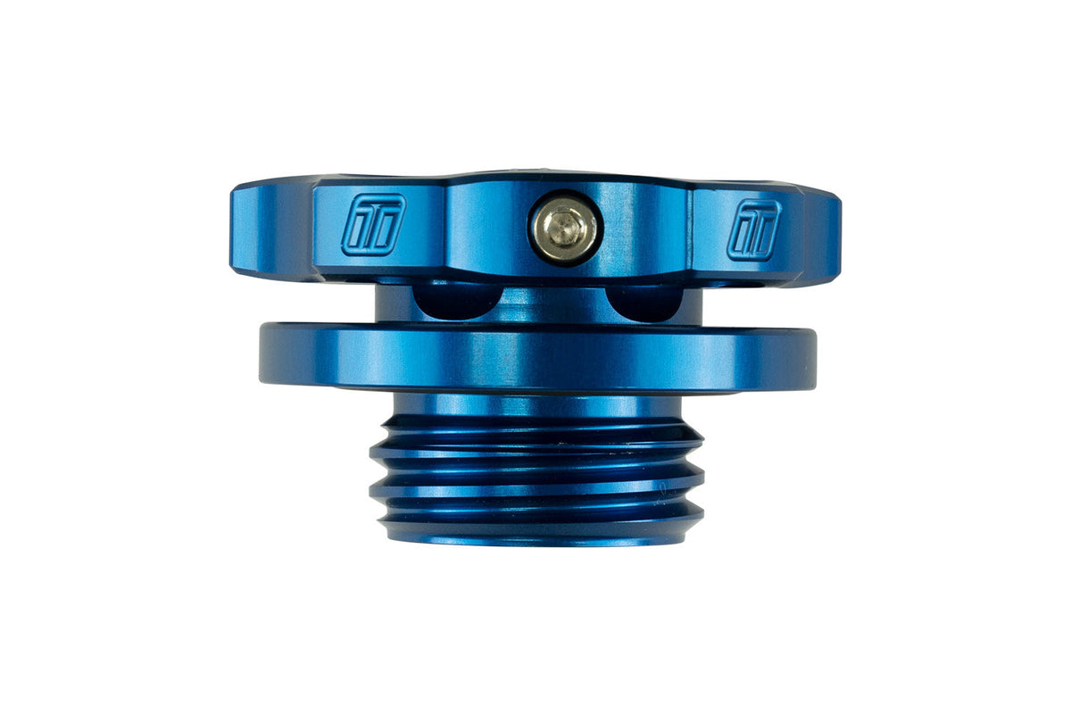 Turbosmart Oil Cap - M35x4 - Ford/Mazda - Blue TS-0891-0171 - image 2