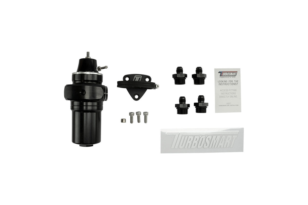 Turbosmart FPRF6 Black - Fuel Pressure Regulator + Filter - image 6