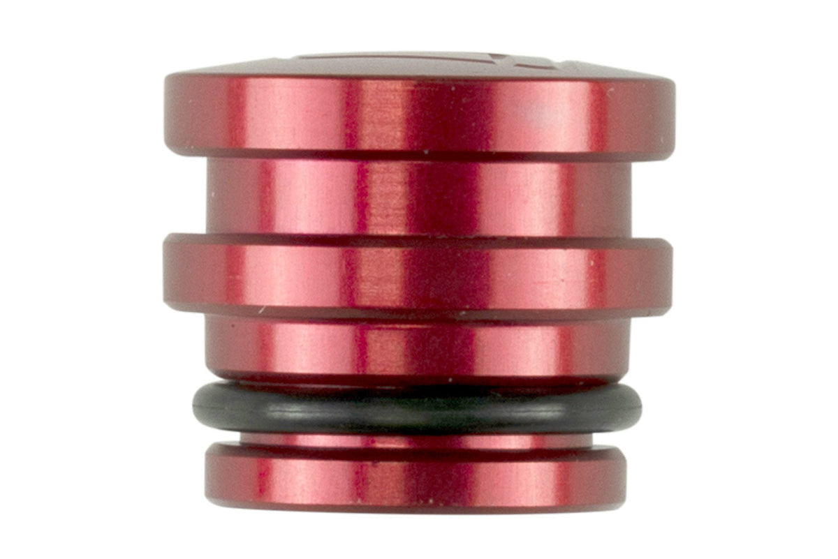 Turbosmart Oil Cap Insert - Blank - Red - image 2