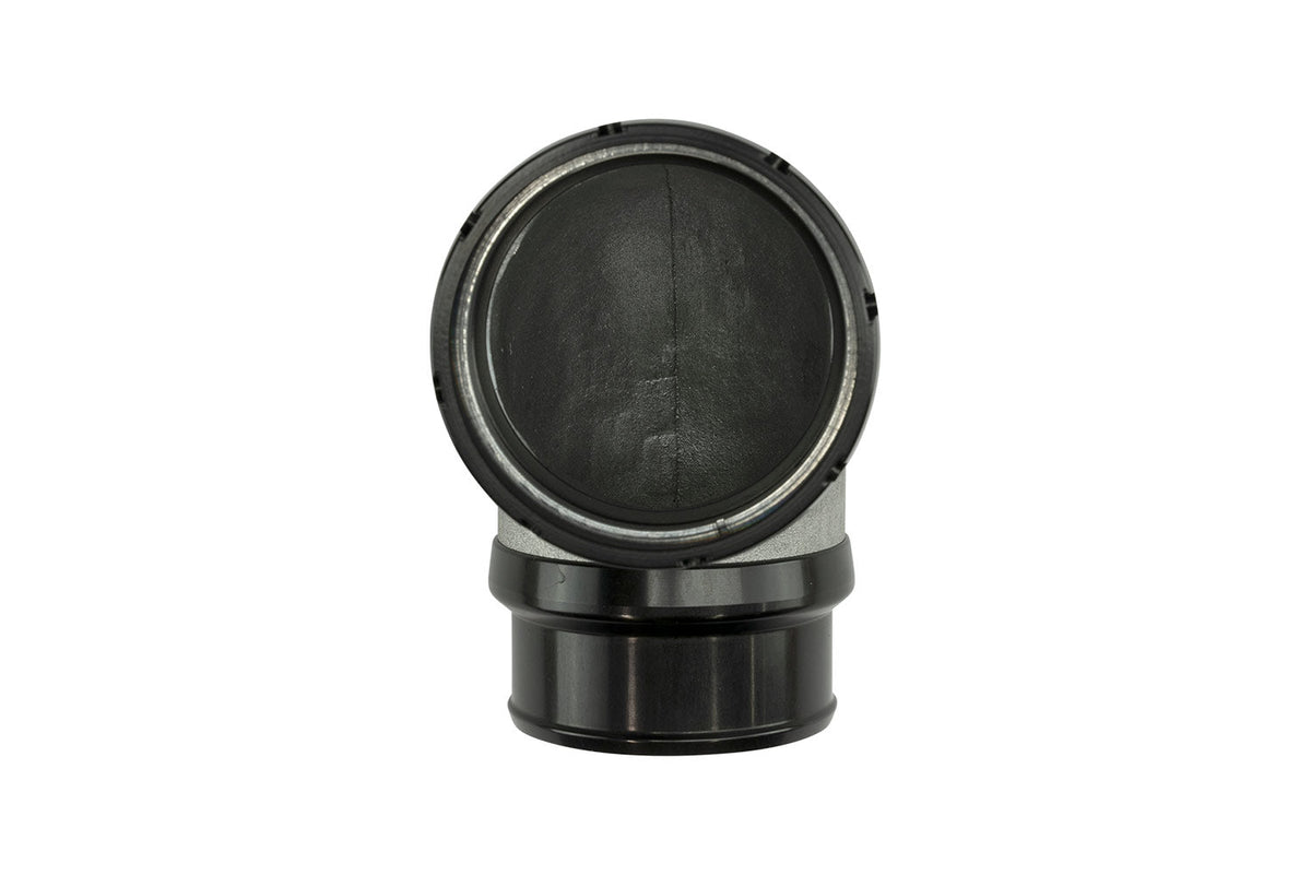 Turbosmart LockSleeve Turbo Adapter Compressor Outlet 2.50" to 90 Elbow Hose Barb 2.50" - Black - image 3