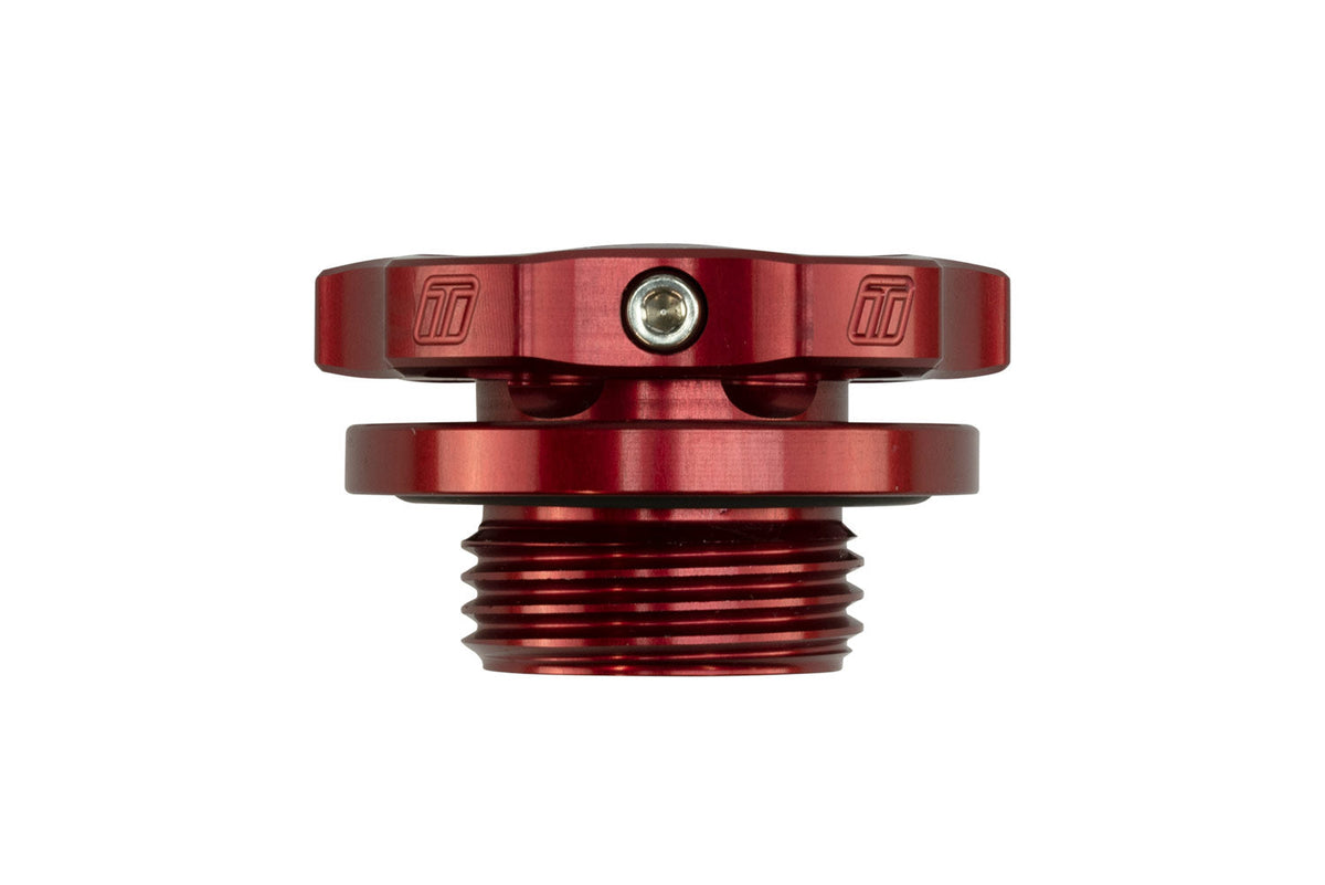 Turbosmart Oil Cap - M37x3 - Toyota - Red TS-0891-0574 - image 2