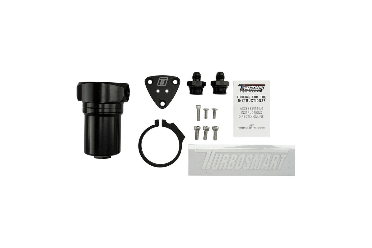 Turbosmart Fuel Filter Canister 10um 6AN Black - image 5