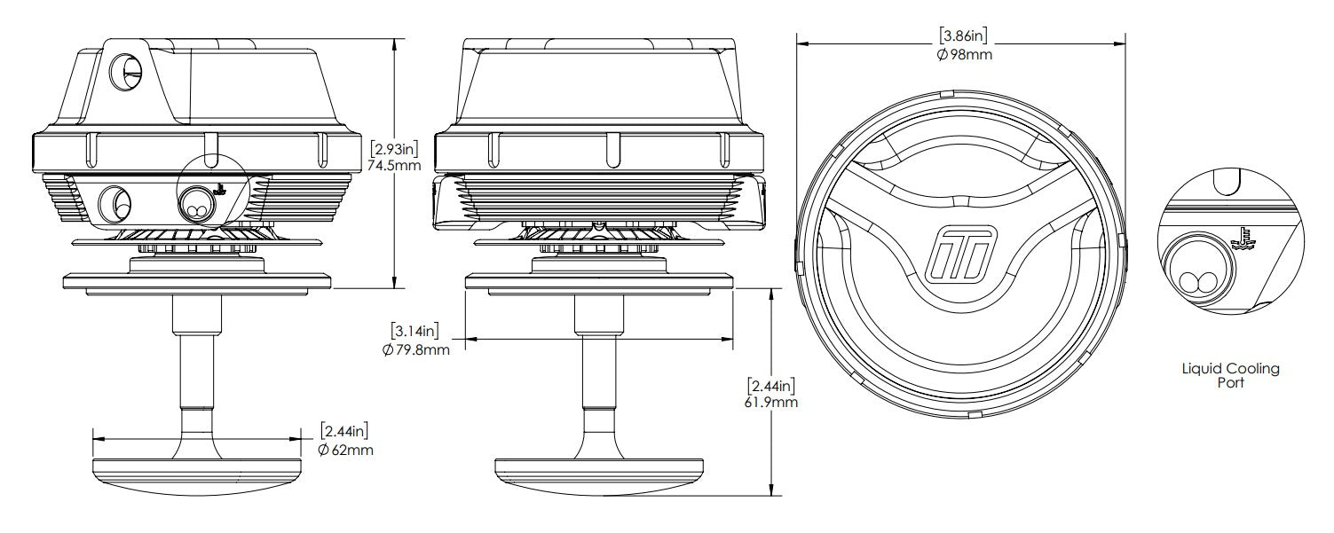 Turbosmart Gas Valve Actuator – 60mm Valve