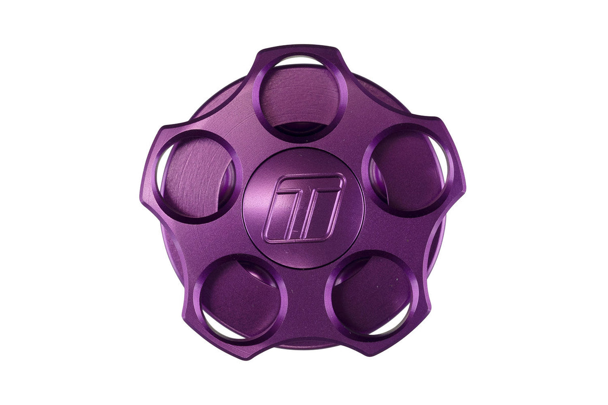 Turbosmart Oil Cap - M37x3 - Toyota - Purple TS-0891-0573