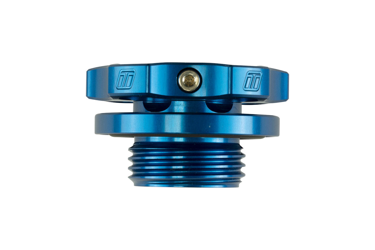Turbosmart Oil Cap - M37x3 - Toyota - Blue TS-0891-0571 - image 2