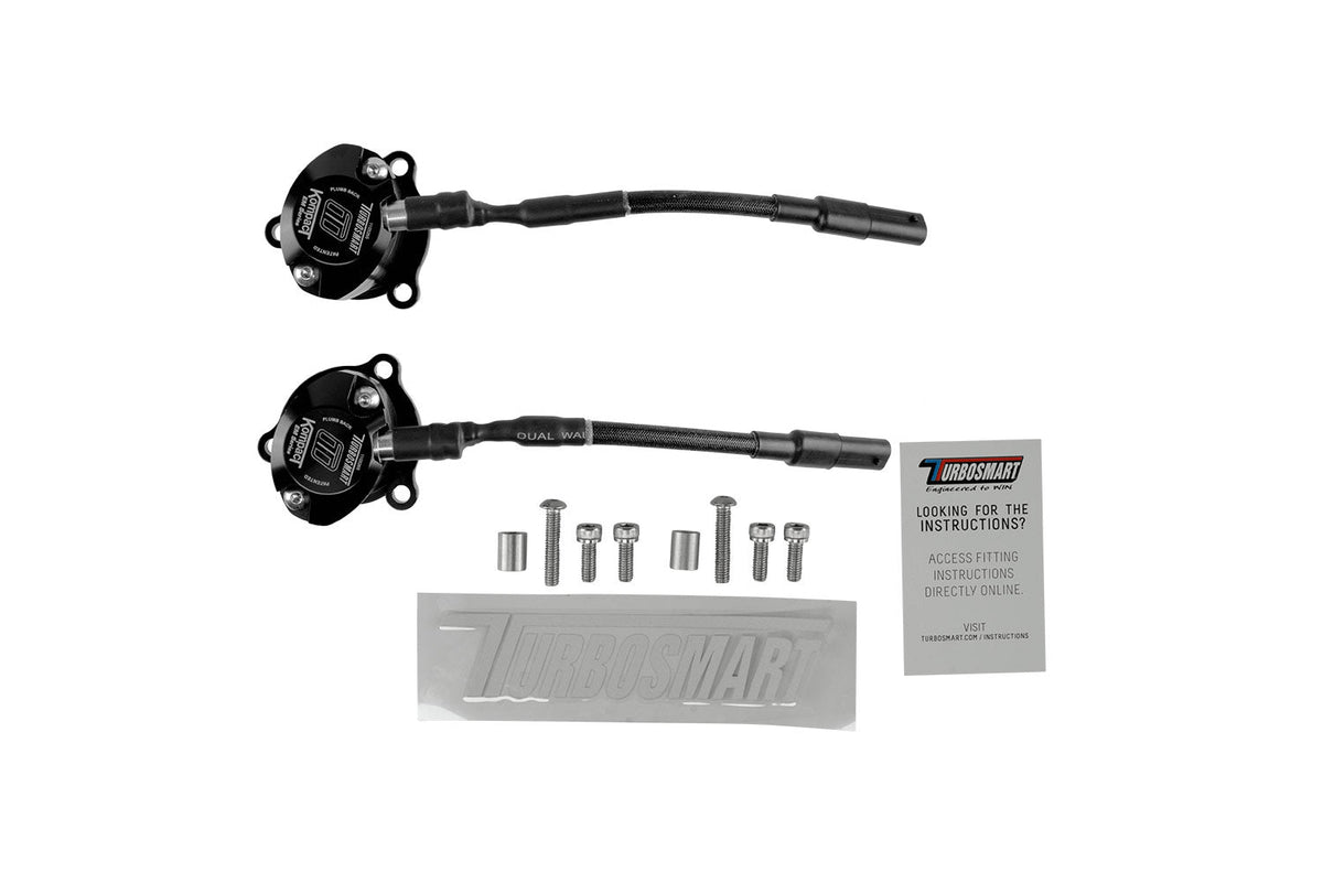 Turbosmart BOV Kompact EM Plumb Back VR32 - Suits 3.0 Hurricane SO & HO (RAM 1500 & Jeep Wagoneer) - Black TS-0223-1241 - image 6
