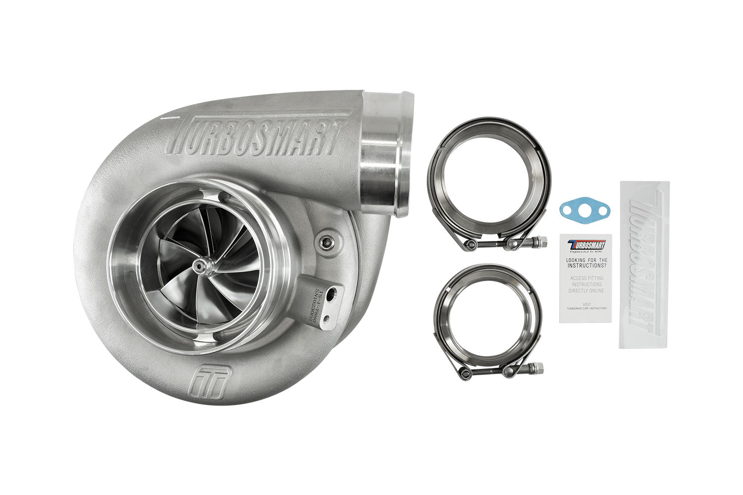 Turbosmart TS-1 Performance Turbocharger 6262 V-Band 0.82AR Externally Wastegated