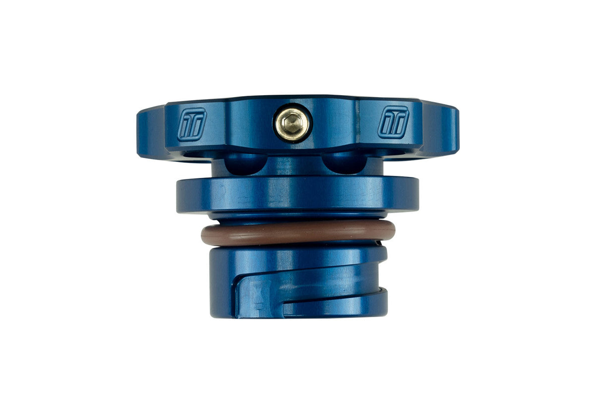 Turbosmart Oil Cap - Notch - LS - Blue TS-0891-0271 - image 2