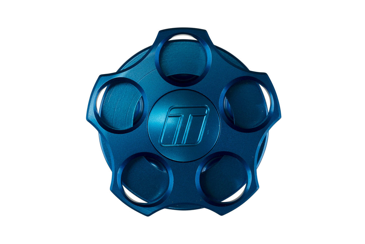 Turbosmart Oil Cap - M35x4 - Ford/Mazda - Blue TS-0891-0171