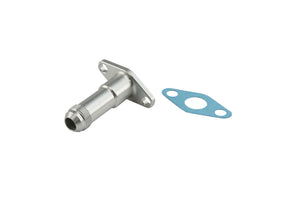 Turbosmart 50.8mm 10AN 75mm Extended Oil Drain Silver (TS-199-3011)