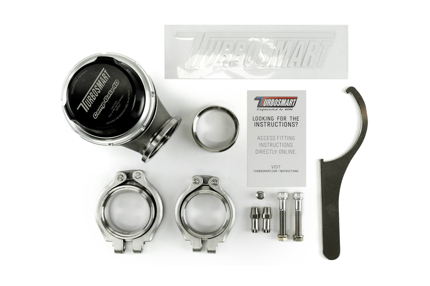 Turbosmart WG40 CompGate 40mm External Wastegate 7psi TS-0505-1006