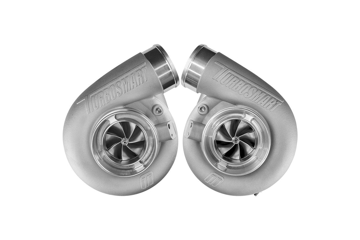 Turbosmart Mirror Twin Turbo Package - TS-1-7675C V-Band 0.96AR Oil Cooled Turbos TS-1-7675C-VB096E-MT