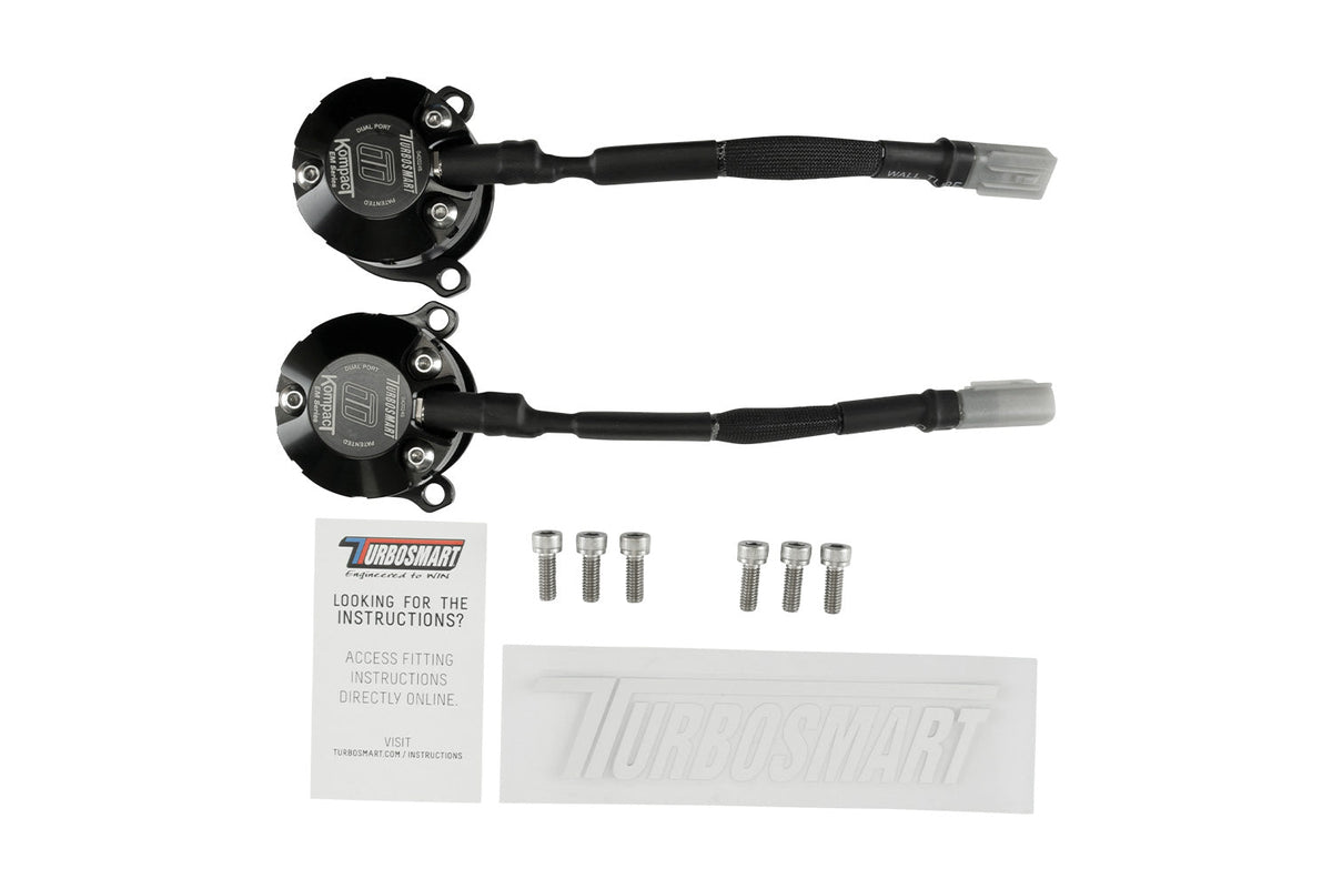 Turbosmart BOV Kompact EM Dual Port VR20 - Tundra V6 - Black TS-0223-1083 - image 6