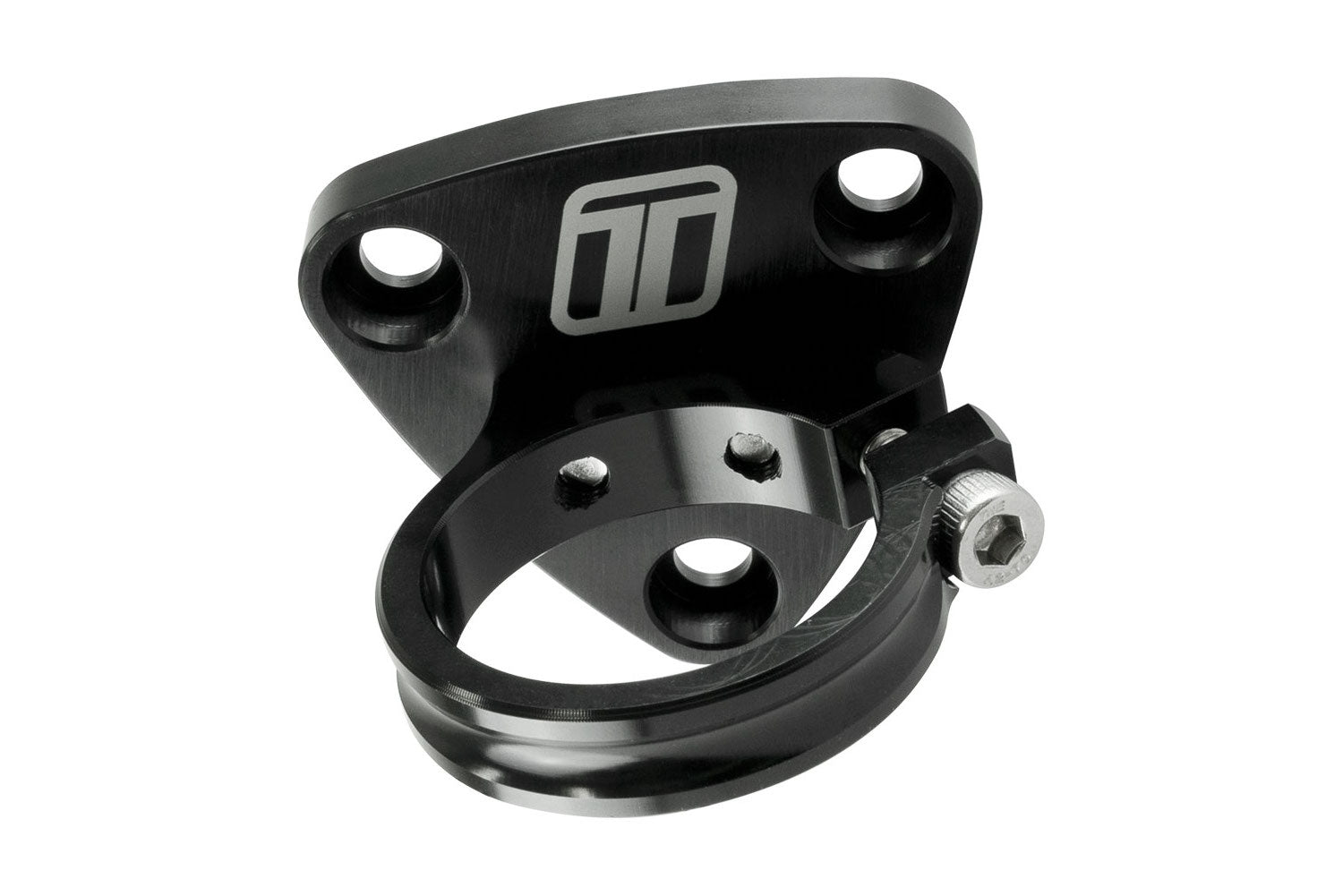 Turbosmart V2 Turbo Oil Pressure Regulator Billet Mounting Bracket, Black TS-0801-3002