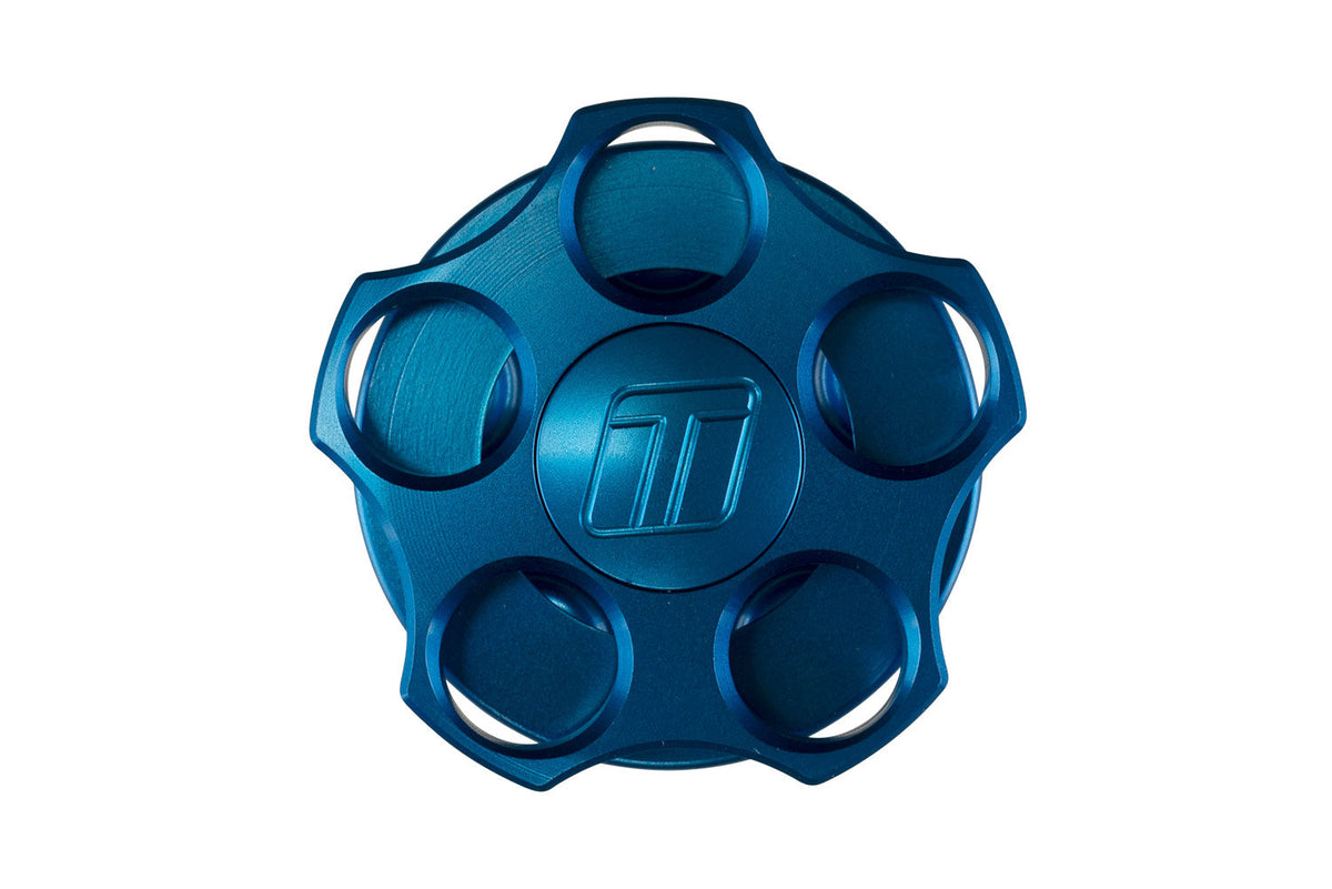 Turbosmart Oil Cap - M37x3 - Toyota - Blue TS-0891-0571