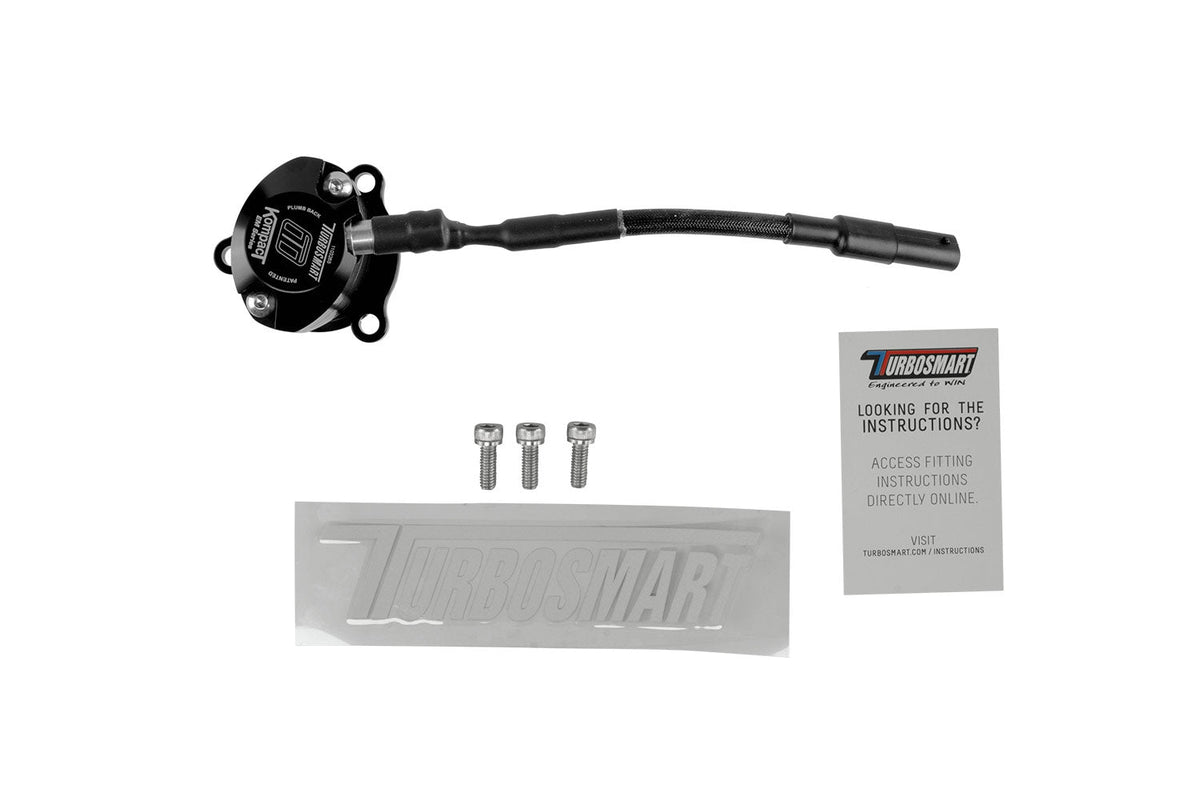 Turbosmart BOV Kompact EM Plumb Back VR34 - Jeep JL Wrangler w/ 2.0T from 2024-Current - Black - image 6