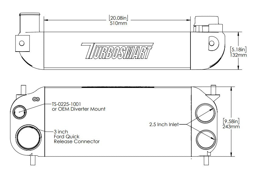 Turbosmart Performance Intercooler Upgrade / Ford F150 EcoBoost